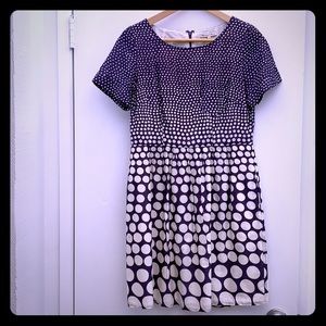 Madewell polka dot dress